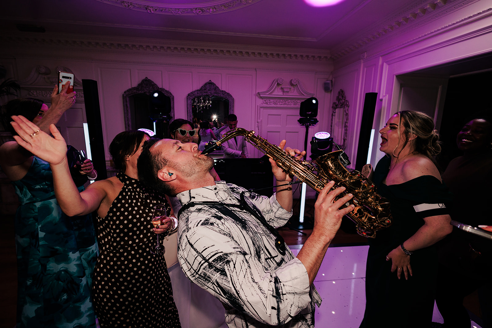 American Sax Man Portrait